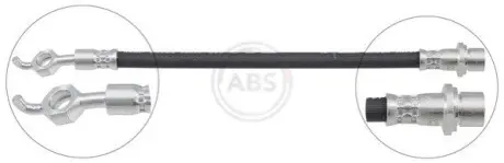 Фото Шланг гальмівний (задній) Toyota Avensis 03-08 (L=266mm) A.B.S. (SL5760) зображення 1