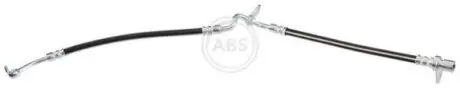 Шланг гальмівний (передній) Mazda 6 2.0 TD 16V 02-08 (R) (650mm) A.B.S. SL6135