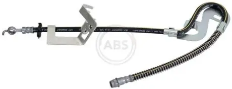 Шланг гальмівний (передній) Citroen C5/C6/Peugeot 407 04- (L) (L=750mm) A.B.S. SL6344