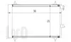 Фото Радiатор кондицiонера Citroen Berlingo/Peugeot Partner 96-15 ABAKUS (0090160009) зображення 2