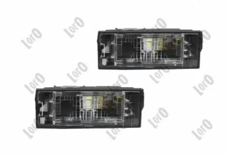 Подсветка номера Renault Megane/Master III 00- ABAKUS 04222905LED