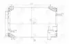 Фото Радiатор кондицiонера з осушувачем Toyota Avensis 2.0D 03-08 ABAKUS (0510160038) зображення 2