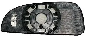 Скло дзеркала (з підігрівом) Citroen Jumper/ Fiat Ducato/ Peugeot Boxer 06- (R) (нижнє) ABAKUS 0536G08
