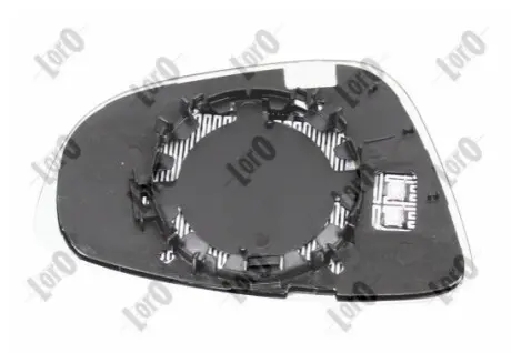 Фото Скло бокового дзеркала з пiдiгрiвом, лiве ABAKUS (4055G01) зображення 1