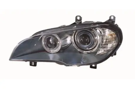 Скло фари BMW X5 (E70) 06-09 (L) ABAKUS 4441159LMLEHM2