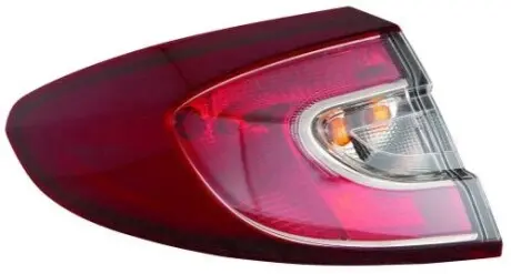 Фонарь задний Renault Megane III 08- (L) ABAKUS 5511990LUE