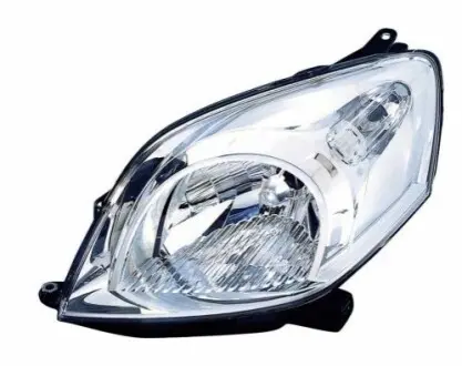 Скло фари Citroen Nemo/Fiat Fiorino/Peugeot Bipper 08- (L) ABAKUS 6611158LMLDEM
