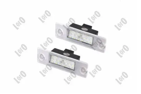 Фонарь подсветки номерного знака к-т 2шт светодиодная LED ABAKUS L032100004LED