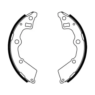 Гальмівна колодка KIA PICANTO I 1.0/1.1/1.1D 04.04-09.11 ABE C00321ABE Купити в Україні
