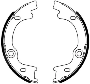 Гальмівна колодка KIA CARENS III 1.6-2.0LPG 09.06-06.13 ABE C00333ABE Купити в Україні