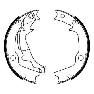 Гальмівна колодка HYUNDAI GETZ, I10 I, I20 I, SANTA FÉ II, SONATA IV, SONATA V, XG KIA CARENS III, MAGENTIS I, MAGENTIS II, SOUL I, SPORTAGE III 1.1-3.5 03.98-12.15 ABE C00526ABE Купити в Україні