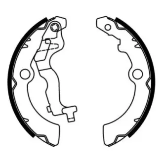 Гальмівна колодка NISSAN PIXO SUZUKI ALTO K10, ALTO VII 1.0/1.0LPG 01.09 ABE C01061ABE Купити в Україні