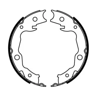 Фото Колодки ручника Nissan X-Trail/Juke/Toyota RAV4/Mitsubishi Outlander II 07-12 (172x32) ABE (C01063ABE) зображення 1