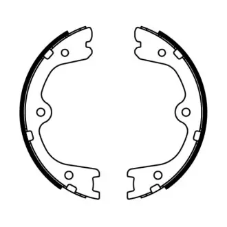 Фото 1 — Комплект колодок стоянкових гальм ABE (C01064ABE) Фото Комплект колодок стоянкових гальм ABE (C01064ABE) зображення 1