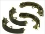 Фото Гальмівна колодка TOYOTA CALDINA, CARIBE, CARINA VII, COROLLA, COROLLA FX, CORONA, PASEO, RAUM, SPRINTER CARIB, STARLET, TERCEL, VISTA / CAMRY 1.2-2.0D 07.75-06.07 ABE (C02034ABE) зображення 1