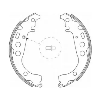 Гальмівна колодка DAIHATSU CHARADE VIII SUBARU JUSTY IV TOYOTA ALLION I, ALLION II, BB I, CELICA, COROLLA, IQ, IST, OPA, PLATZ, PORTE I, PREMIO, PRIUS, PRIUS C, RACTIS, RAUM 1.0-2.0 04.99 ABE C02059ABE Купити в Україні