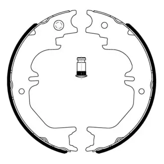 Гальмівна колодка LEXUS GX TOYOTA 4 RUNNER V, FJ CRUISER, FORTUNER, LAND CRUISER, LAND CRUISER 90, LAND CRUISER PRADO 2.4-4.7 11.84 ABE C02082ABE Купити в Україні