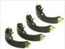 Фото Гальмівна колодка HONDA ACCORD IV, ACCORD VI, CAPA, CIVIC VII, CIVIC VIII, CONCERTO, CR-V I, CR-V II, FR-V, HR-V SUZUKI CARRY, JIMNY 1.3-2.3 10.89 ABE (C04011ABE) зображення 2