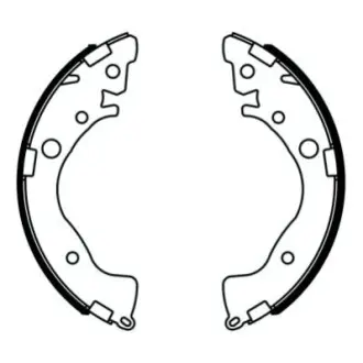 Гальмівна колодка HONDA CIVIC VIII, JAZZ III, JAZZ IV 1.2-2.2D 09.05 ABE C04022ABE Купити в Україні