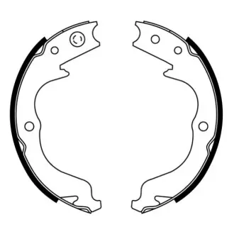 Гальмівна колодка CITROEN C-CROSSER, C-CROSSER ENTERPRISE MITSUBISHI GRANDIS, LANCER VIII, OUTLANDER II, OUTLANDER III PEUGEOT 4007 SUBARU FORESTER, IMPREZA, LEGACY III 1.5-3.6 08.00 ABE C07013ABE Купити в Україні