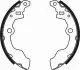 Фото Гальмівна колодка MITSUBISHI GALANT IV SUBARU JUSTY I, JUSTY II, LIBERO SUZUKI ALTO I, ALTO II TATA INDICA 0.8-2.3D 06.82-11.03 ABE (C08008ABE) зображення 2