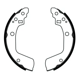 Гальмівна колодка SUZUKI SWIFT III 1.2-1.5 02.05 ABE C08029ABE Купити в Україні