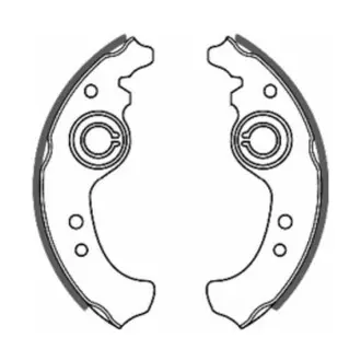 Гальмівна колодка ABARTH RITMO FIAT 126, 127, 128, 147, 900 T/E, 900 T/E PULMINO, CINQUECENTO, DUNA, ELBA, FIORINO, PANDA, PENNY, PREMIO, PUNTO, REGATA, RITMO 0.6-Electric 01.66-01.10 ABE C0F001ABE Купити в Україні