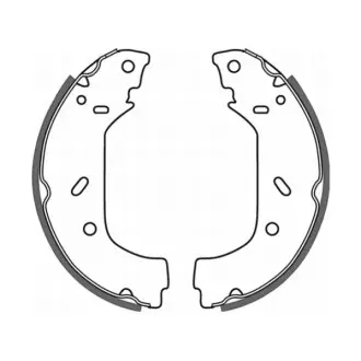 Гальмівна колодка CITROEN EVASION, JUMPY I, XSARA FIAT SCUDO, ULYSSE LANCIA ZETA PEUGEOT 806, EXPERT 1.6-2.1D 06.94-06.11 ABE C0P015ABE Купити в Україні