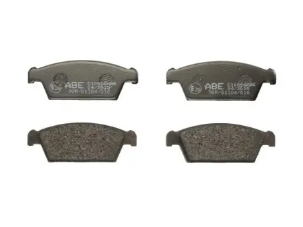 Комплект гальмівних колодок передн, DAEWOO TICO SUZUKI CAPPUCCINO TATA INDICA 0.7/0.8/1.4D 02.92-02.08 ABE C10006ABE Купити в Україні