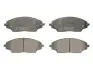 Фото Комплект гальмівних колодок передн, CHEVROLET AVEO, AVEO / KALOS 1.2-1.6 01.07 ABE (C10025ABE) зображення 1