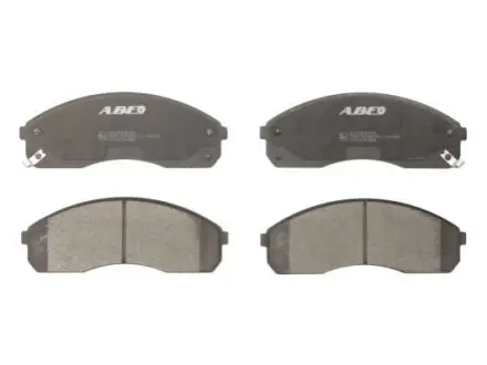 Фото 1 — Комплект гальмівних колодок, дискове гальмо ABE (C10316ABE) Фото Комплект гальмівних колодок, дискове гальмо ABE (C10316ABE) зображення 1