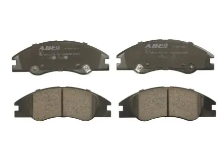 Комплект гальмівних колодок передн, KIA CERATO I, CERATO II, CERATO KOUP III, RIO I 1.3-2.0D 08.00 ABE C10322ABE Купити в Україні