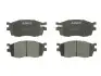 Фото Комплект гальмівних колодок передн, HYUNDAI ACCENT III, I20 I, I20 II KIA RIO II 1.1D-1.6D 03.05-08.20 ABE (C10323ABE) зображення 1