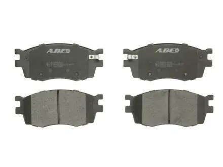 Комплект гальмівних колодок передн, HYUNDAI ACCENT III, I20 I, I20 II KIA RIO II 1.1D-1.6D 03.05-08.20 ABE C10323ABE Купити в Україні