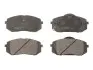 Фото Комплект гальмівних колодок передн, HYUNDAI I40 I, I40 I CW, IX35, KONA, SONATA V, SONATA VI, SONATA VII, TUCSON KIA CADENZA I, CADENZA II, CARENS III, OPTIMA, PRO CEE'D 1.6-Electric 09.04 ABE (C10326ABE) зображення 1