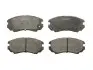 Фото Комплект гальмівних колодок передн, HYUNDAI ACCENT I, COUPE II, ELANTRA III, ELANTRA IV, GALLOPER II, I30, IX35, SONATA III, SONATA IV, SONATA V, TIBURON, TUCSON KIA CARENS III 1.3-2.7 05.93 ABE (C10518ABE) зображення 1