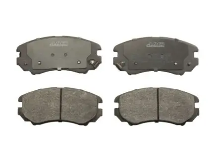 Комплект гальмівних колодок передн, HYUNDAI ACCENT I, COUPE II, ELANTRA III, ELANTRA IV, GALLOPER II, I30, IX35, SONATA III, SONATA IV, SONATA V, TIBURON, TUCSON KIA CARENS III 1.3-2.7 05.93 ABE C10518ABE Купити в Україні