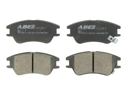 Тормозные колодки, дисковые. ABE C10520ABE