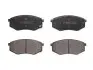 Фото Комплект гальмівних колодок передн, HYUNDAI GETZ, I30, IX20, IX35, SONATA VI, TUCSON KIA SOUL II 1.3-2.4 09.04-12.20 ABE (C10530ABE) зображення 1