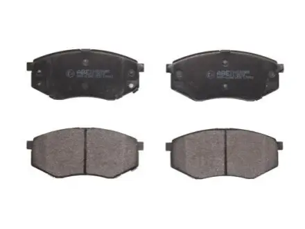 Комплект гальмівних колодок передн, HYUNDAI GETZ, I30, IX20, IX35, SONATA VI, TUCSON KIA SOUL II 1.3-2.4 09.04-12.20 ABE C10530ABE Купити в Україні