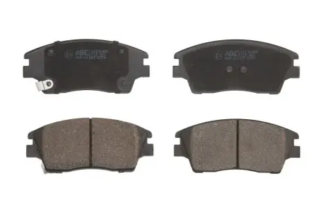 Комплект гальмівних колодок передн, HYUNDAI ELANTRA IV, I40 I, IX35, TUCSON KIA CADENZA II, CARENS III, SOUL II, SPORTAGE III, SPORTAGE IV 1.6-3.3 01.06 ABE C10536ABE Купити в Україні