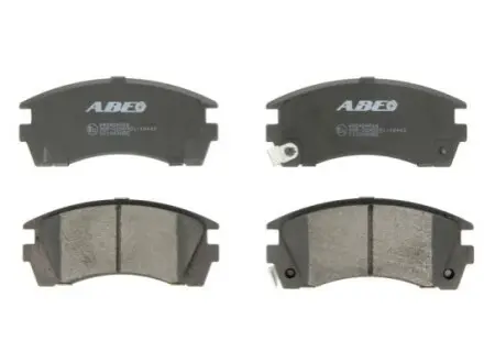 Комплект гальмівних колодок передн, NISSAN 100NX, SUNNY III 1.6-2.0D 11.90-03.00 ABE C11049ABE Купити в Україні