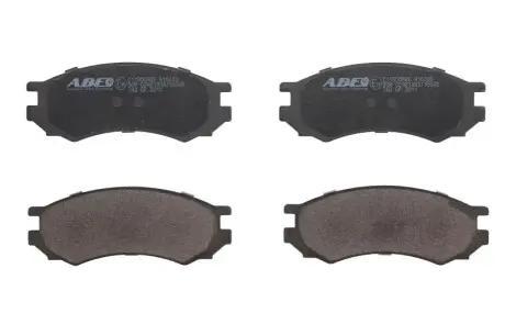 Комплект гальмівних колодок передн, NISSAN CEDRIC, NAVARA, PICK UP, PRIMERA, SUNNY III, VANETTE 1.2-3.0 12.80 ABE C11050ABE Купити в Україні