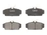 Фото Комплект гальмівних колодок передн, NISSAN ALMERA I, ALMERA II, PATROL GR V, PRIMERA, PULSAR, SUNNY III, TEANA III 1.5-4.2D 06.90 ABE (C11062ABE) зображення 1