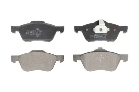 Комплект гальмівних колодок передн, NISSAN ALMERA I, PRIMERA, PULSAR, SUNNY III, TEANA III 1.5-3.5 10.91 ABE C11063ABE Купити в Україні