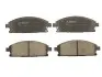 Фото Комплект гальмівних колодок передн, ACURA MDX HONDA CR-Z INFINITI Q45 I, Q45 II, QX4 NISSAN CARAVAN, PATHFINDER II, QUEST, TERRANO II, X-TRAIL I 1.5H-4.1 10.92 ABE (C11066ABE) зображення 1
