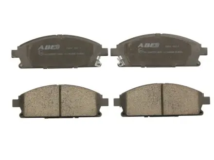 Комплект гальмівних колодок передн, ACURA MDX HONDA CR-Z INFINITI Q45 I, Q45 II, QX4 NISSAN CARAVAN, PATHFINDER II, QUEST, TERRANO II, X-TRAIL I 1.5H-4.1 10.92 ABE C11066ABE Купити в Україні