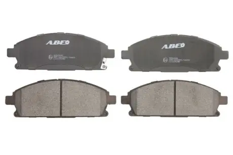 Комплект гальмівних колодок передн, HONDA CR-Z INFINITI QX4 NISSAN CARAVAN, PATHFINDER II, QUEST, TERRANO II, X-TRAIL I, X-TRAIL II 1.5H-3.5 10.92 ABE C11076ABE Купити в Україні