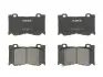Комплект гальмівних колодок передн, INFINITI FX, G, M, M37, Q50, Q60, Q70, QX70 NISSAN 370Z, CEDRIC 2.0-5.6 10.83 ABE (C11095ABE) зображення 1