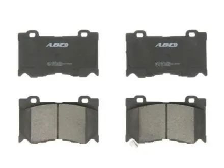 Комплект гальмівних колодок передн, INFINITI FX, G, M, M37, Q50, Q60, Q70, QX70 NISSAN 370Z, CEDRIC 2.0-5.6 10.83 ABE C11095ABE